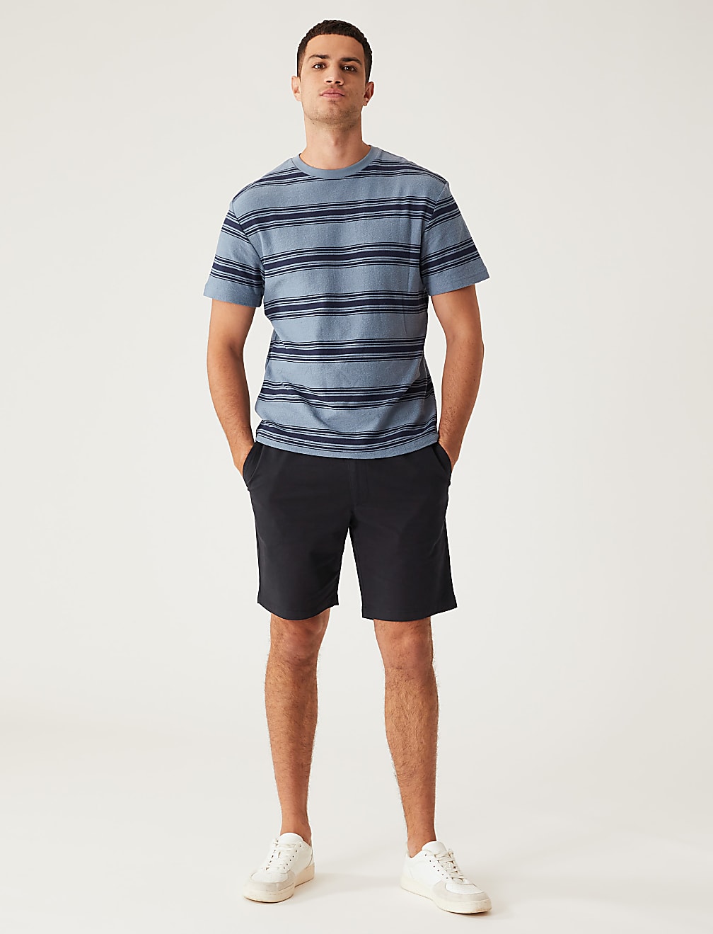 Elasticated Waist Stretch Shorts