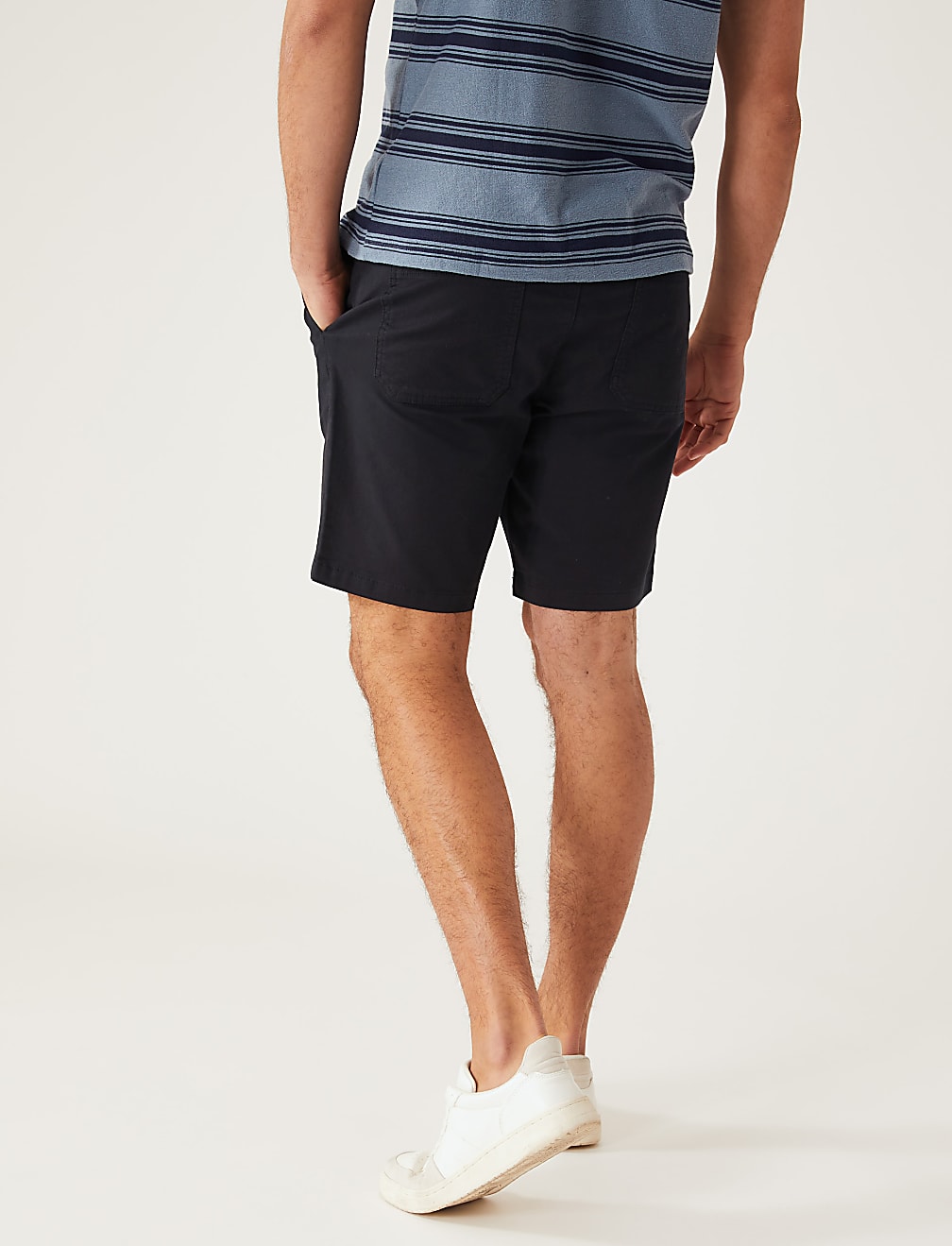 Elasticated Waist Stretch Shorts