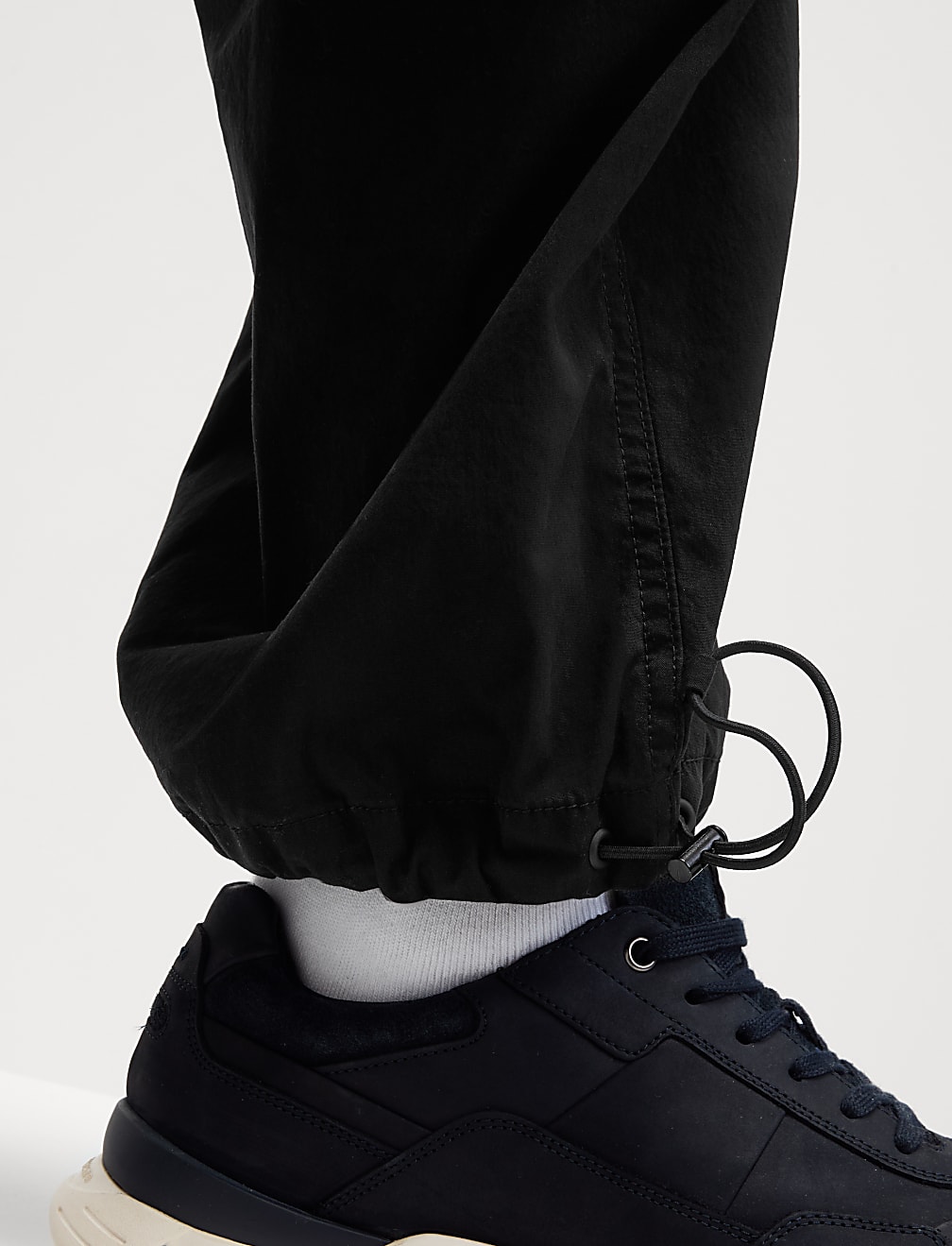 Loose Fit Parachute Cargo Trousers