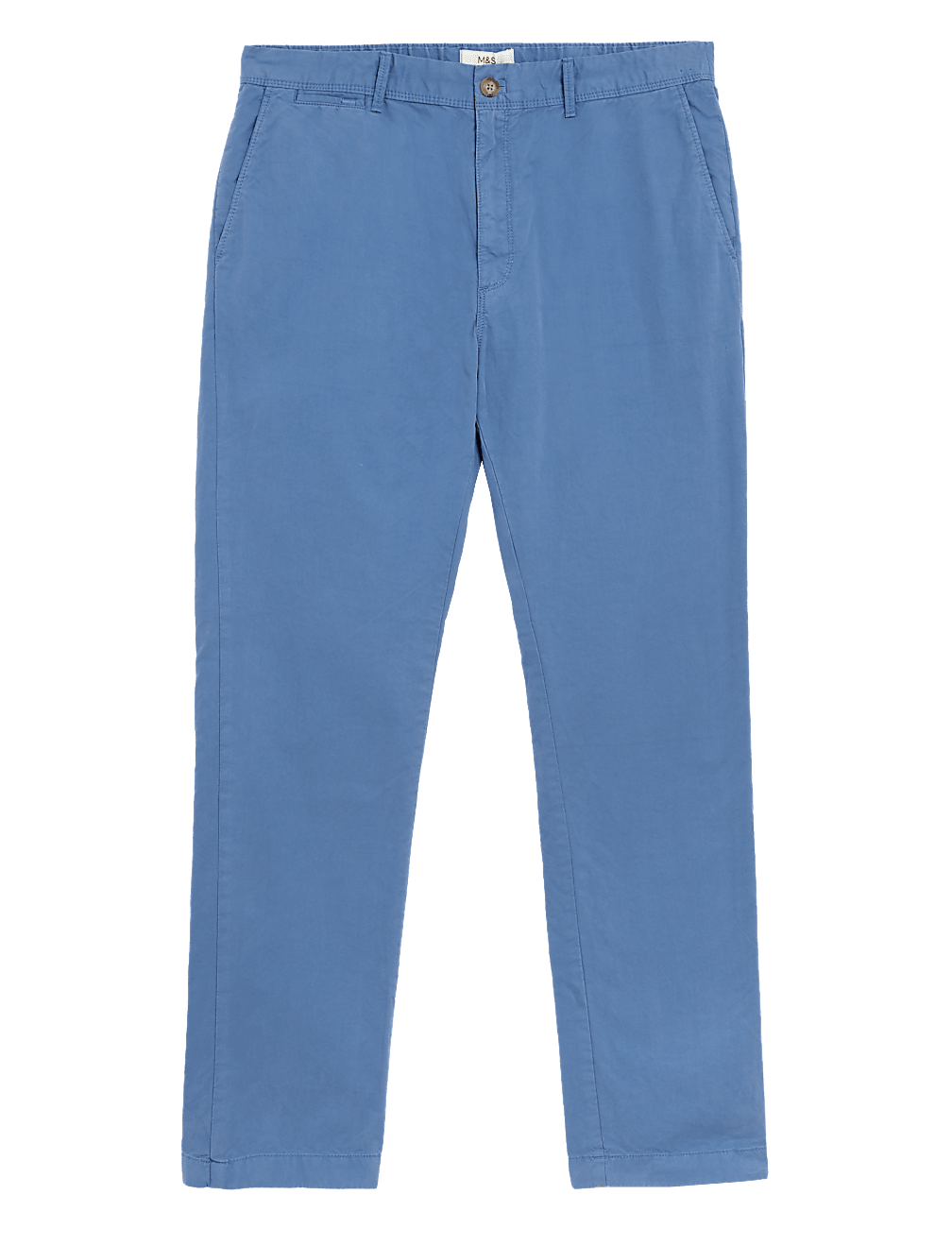 Slim Fit Half Elasticated Waist Trousers