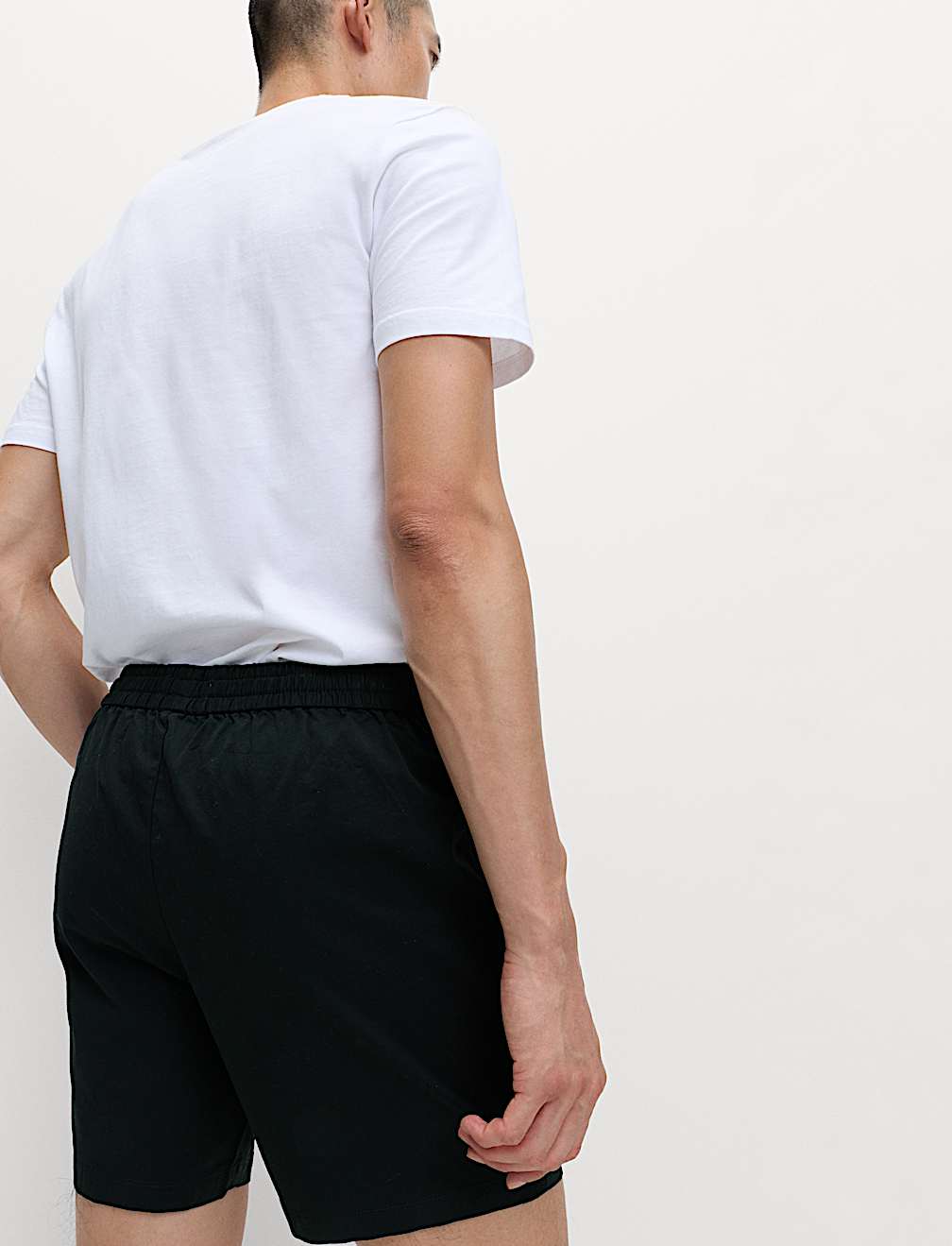 Elasticated Waist Shorter Shorts