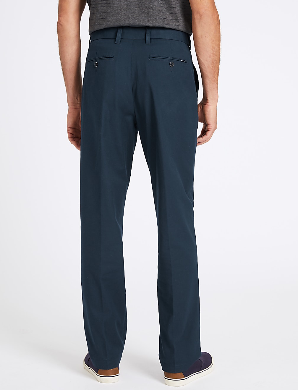 Regular Fit Chinos with Stretch