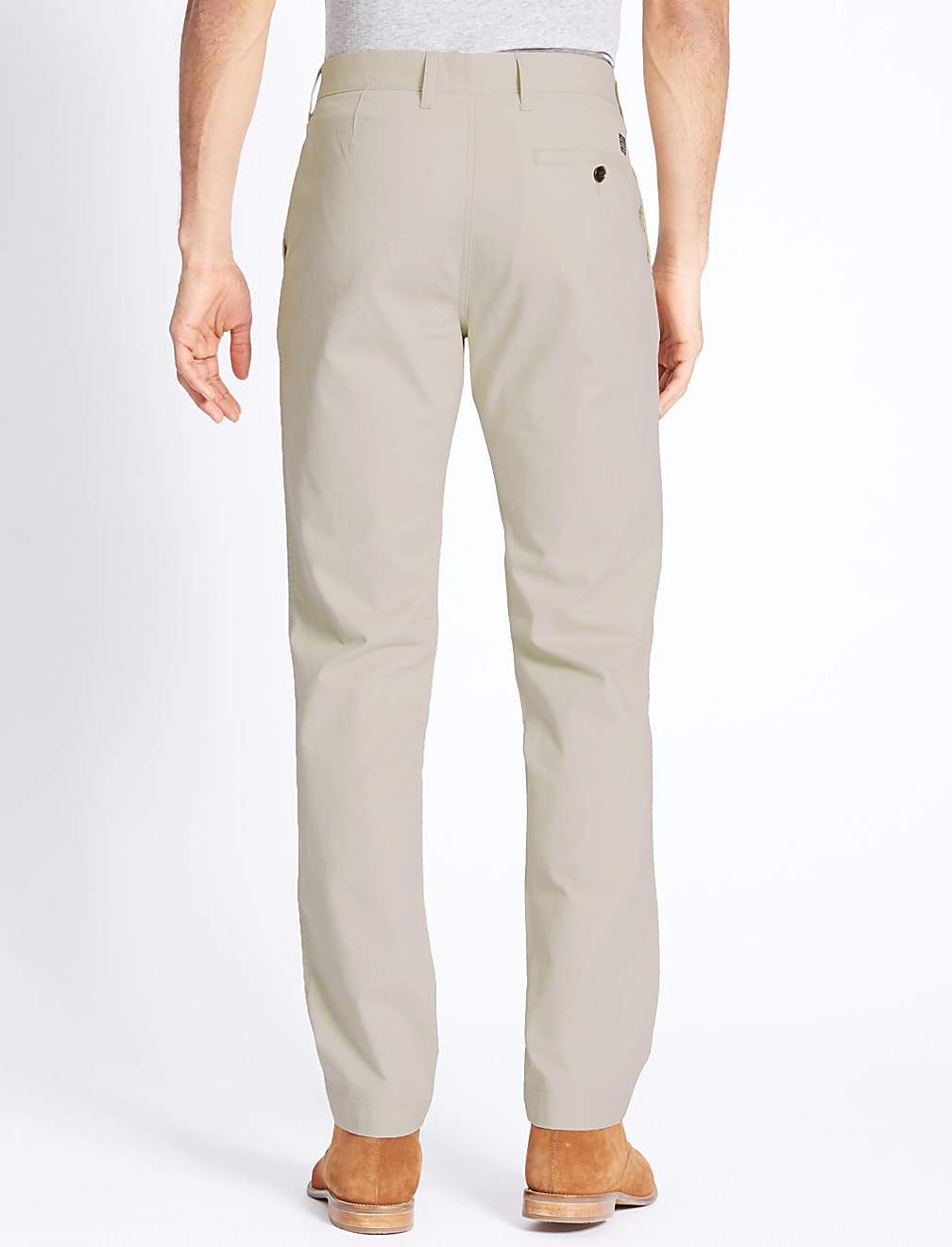 Slim Fit Pure Cotton Chinos
