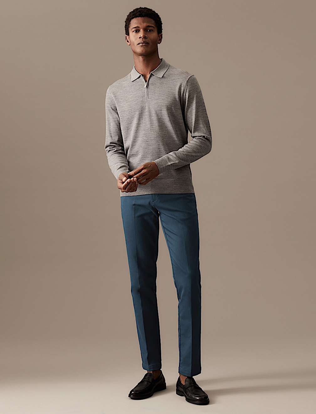 Slim Fit Italian Stretch Chinos
