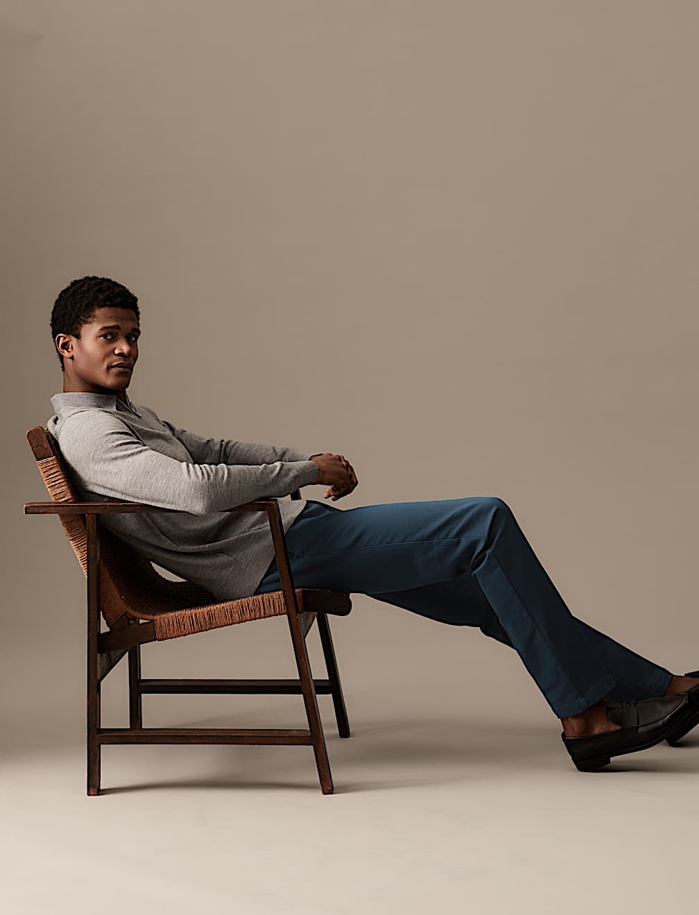 Slim Fit Italian Stretch Chinos