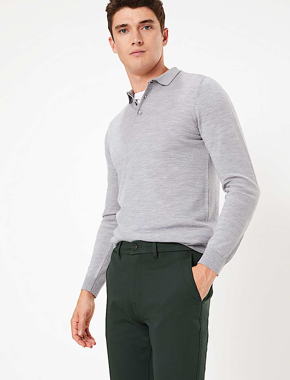 Slim Fit Italian Stretch Chinos