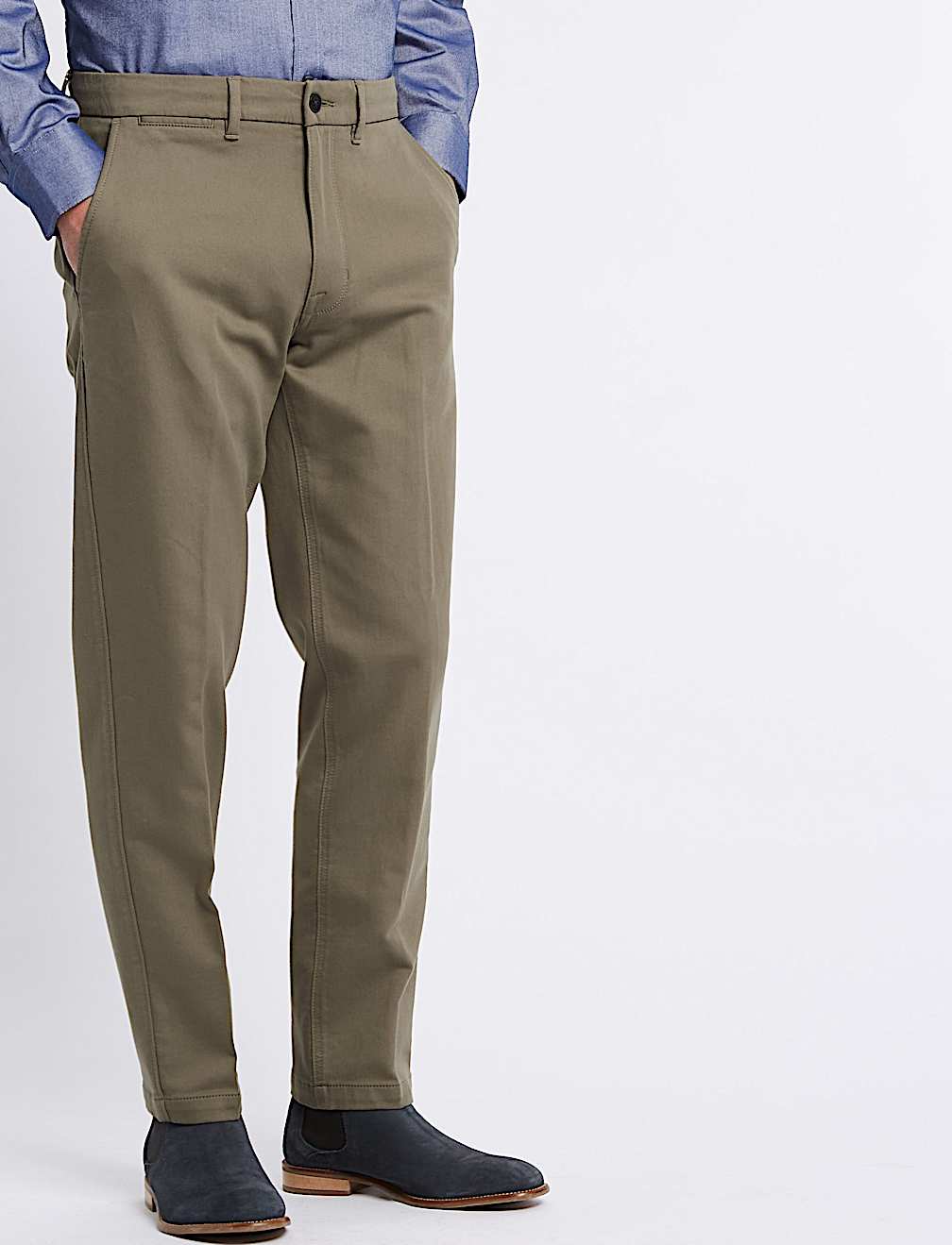 Slim Fit Italian Stretch Chinos