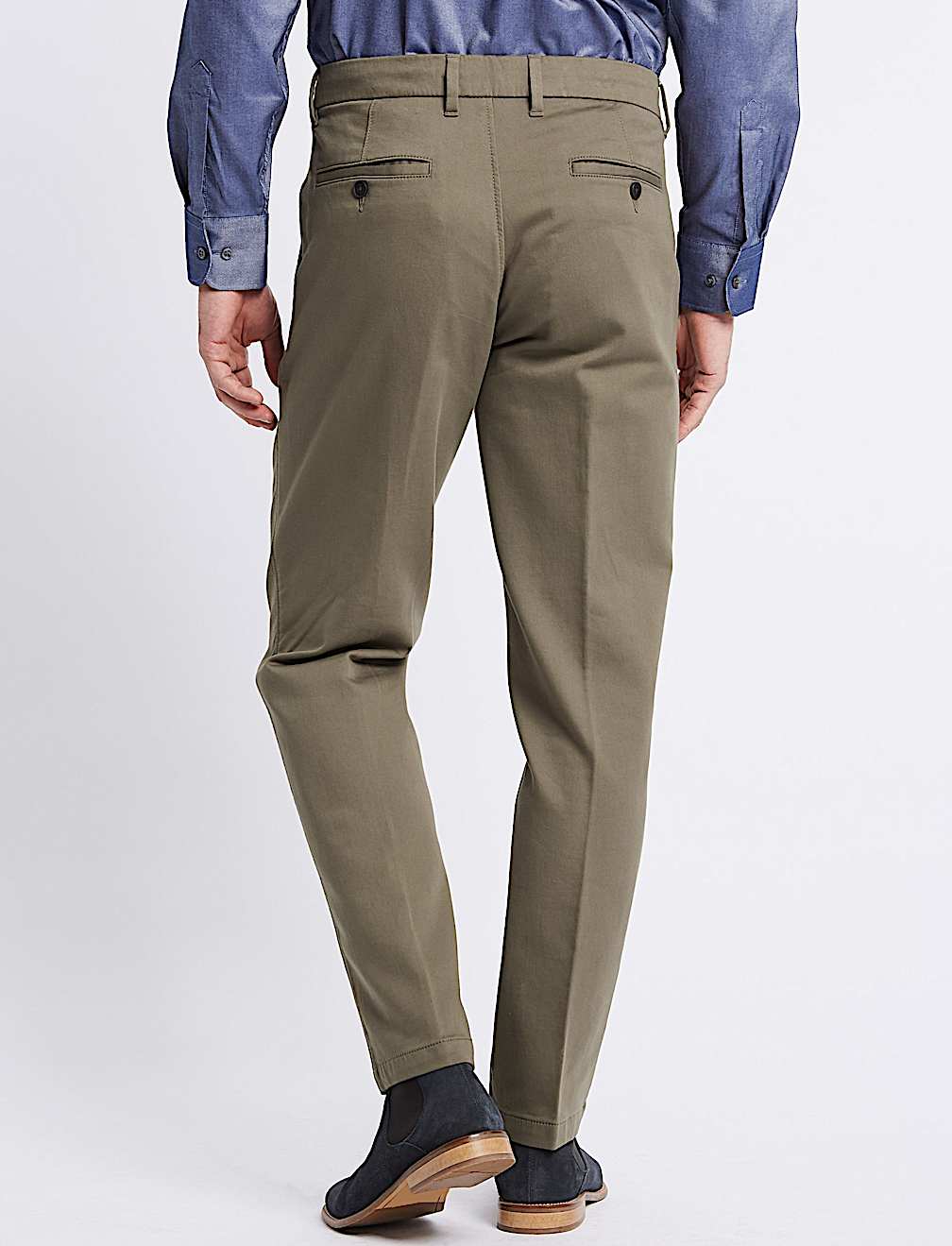 Slim Fit Italian Stretch Chinos