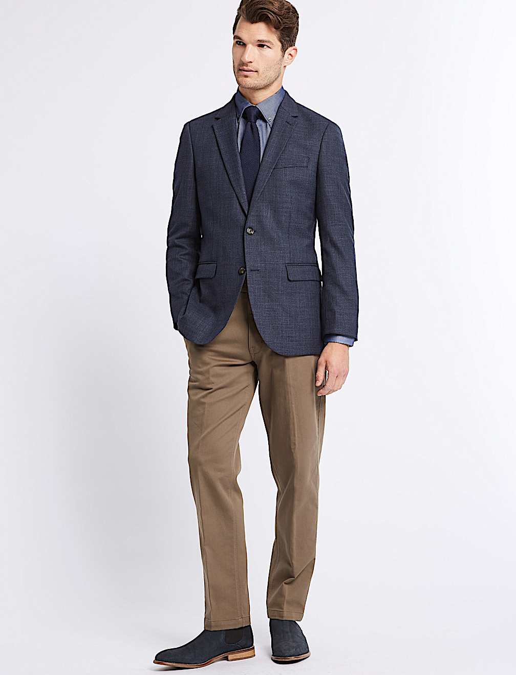 Slim Fit Italian Stretch Chinos