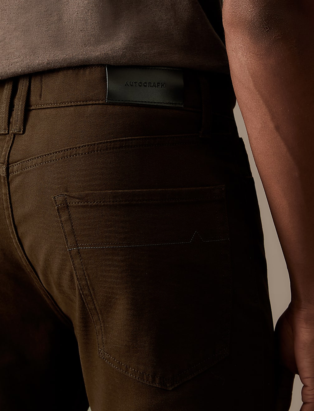 Slim Fit Italian 5 Pocket Trousers