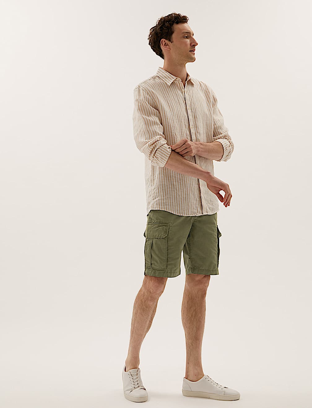 Organic Cotton Cargo Shorts