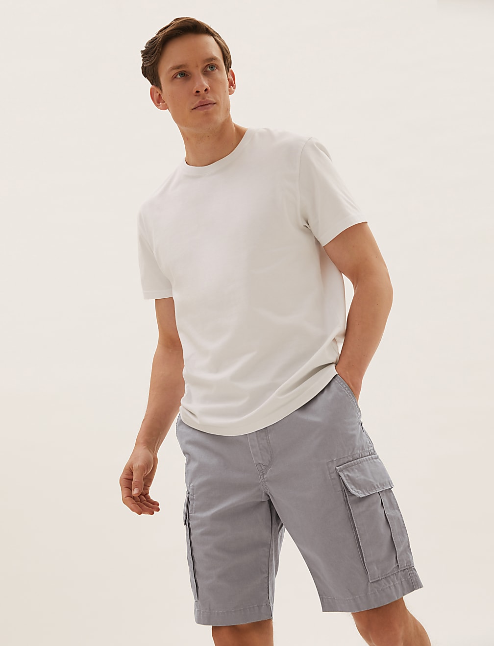 Organic Cotton Cargo Shorts