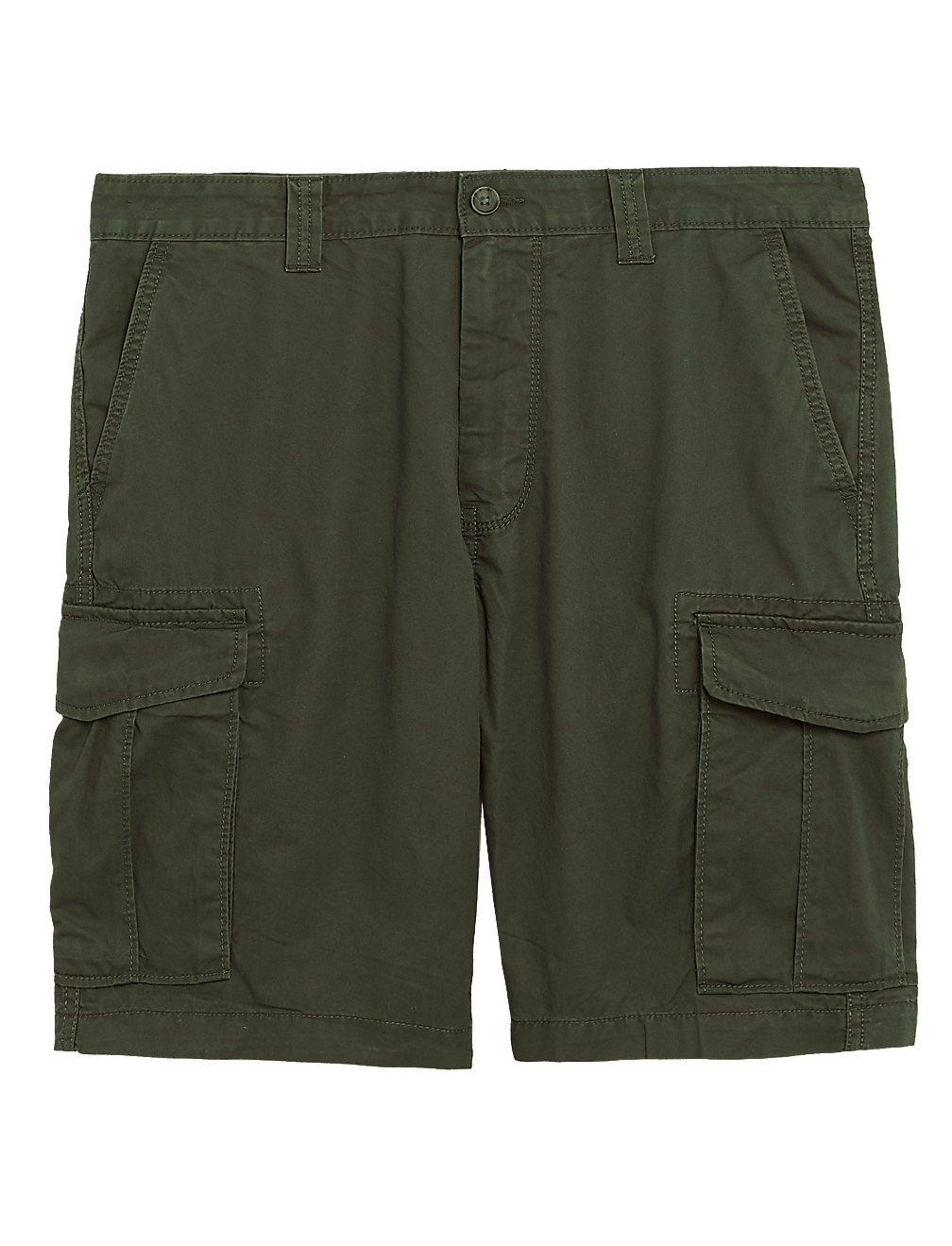 Pure Cotton Cargo Shorts