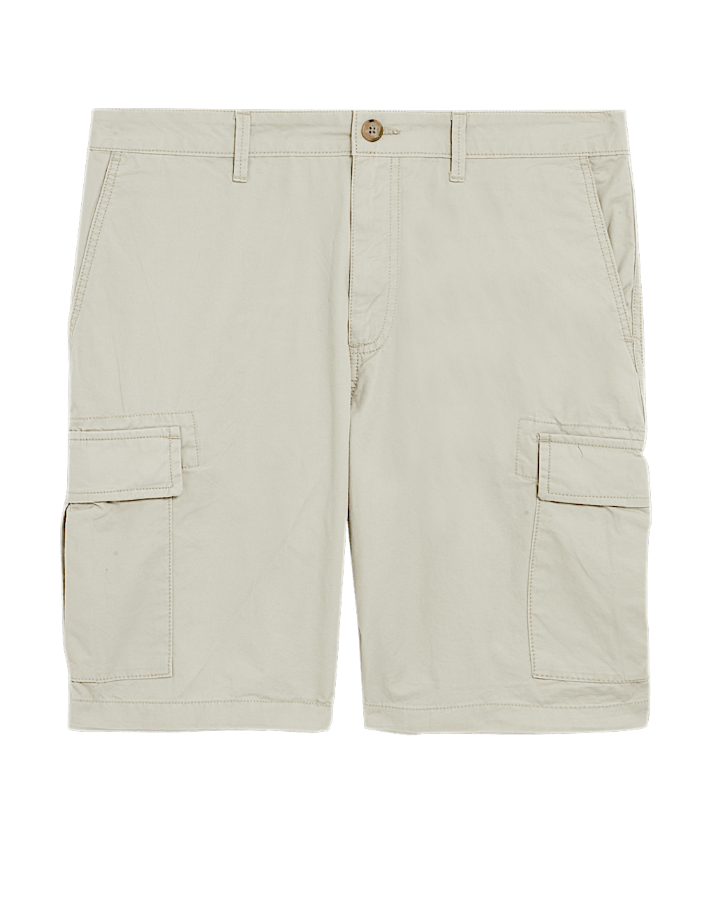 Pure Cotton Cargo Shorts