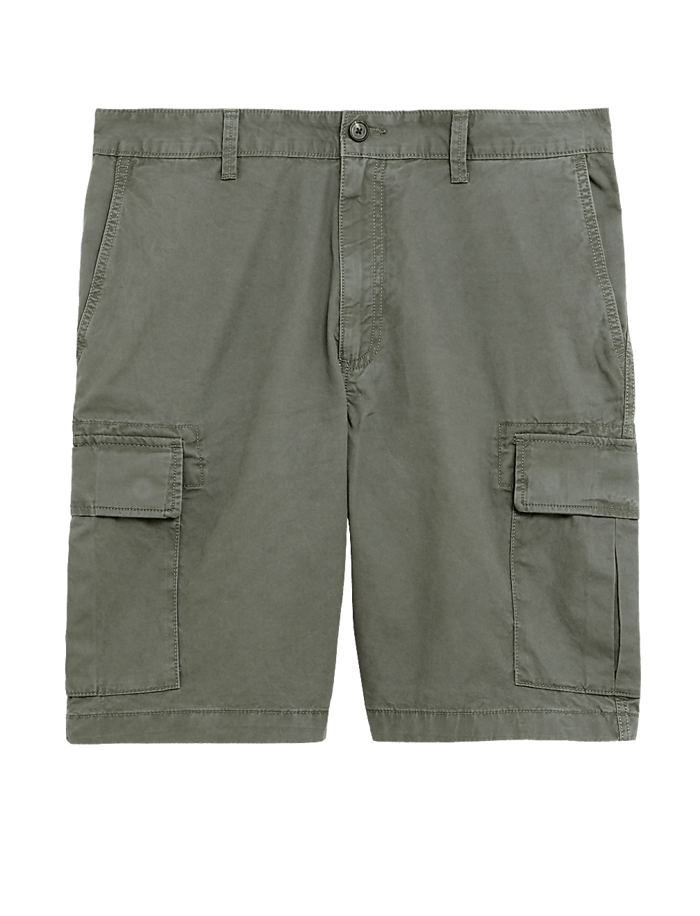 Pure Cotton Cargo Shorts