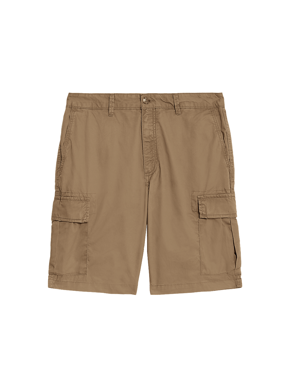 Pure Cotton Cargo Shorts