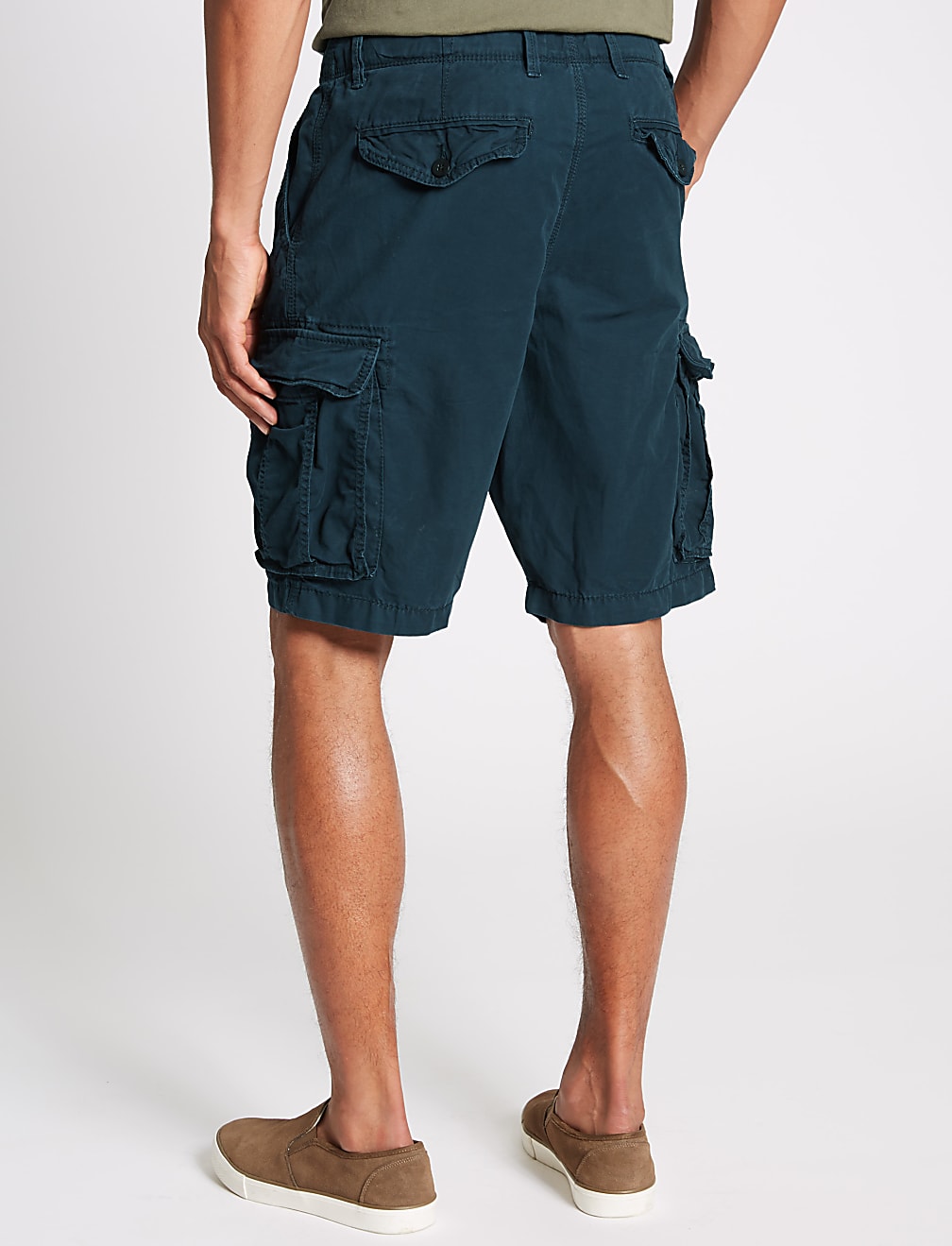 Pure Cotton Authentic Cargo Shorts