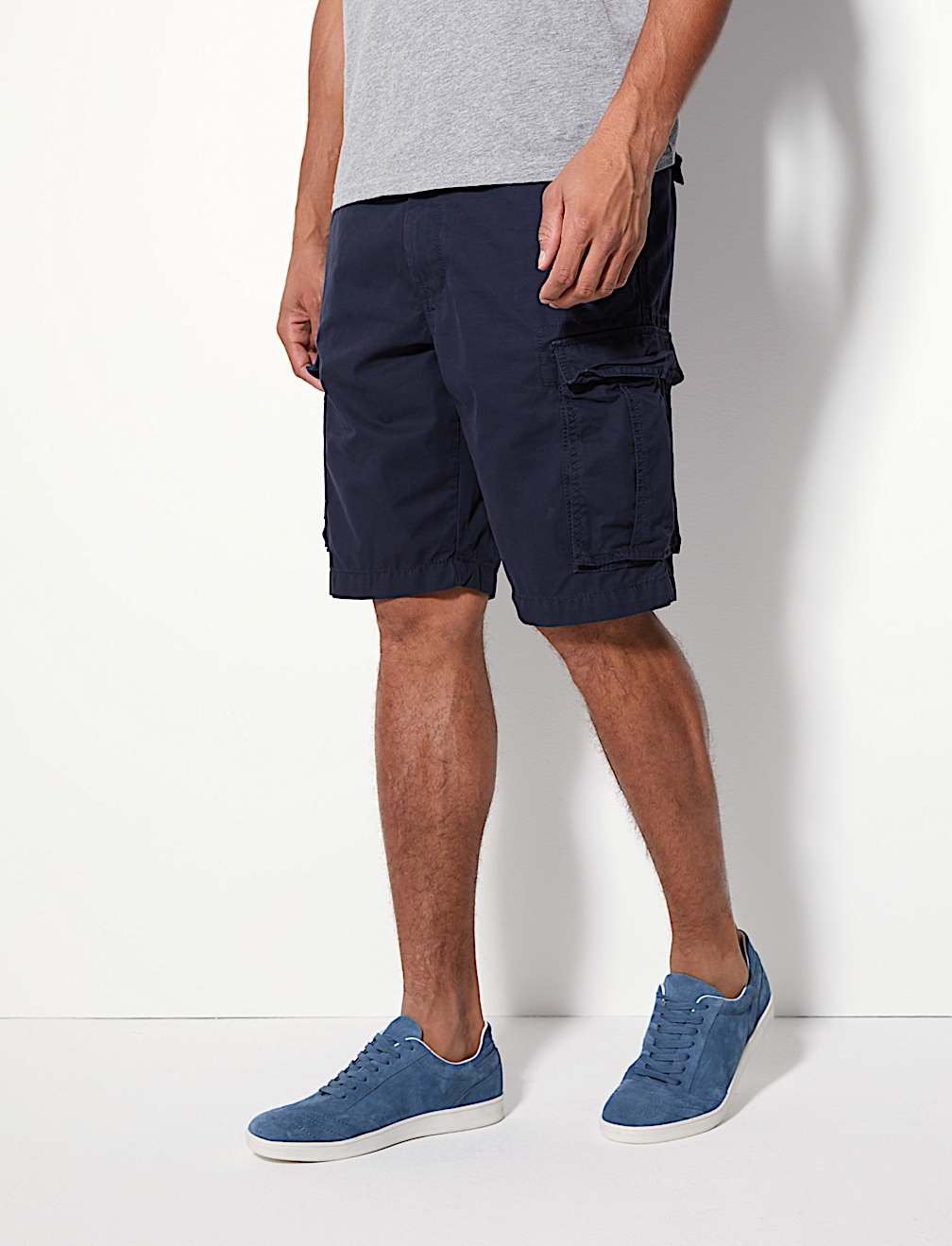 Pure Cotton Authentic Cargo Shorts