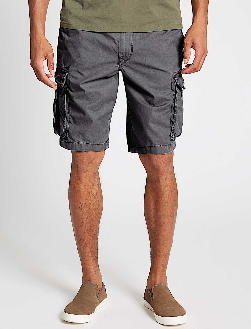 Pure Cotton Authentic Cargo Shorts