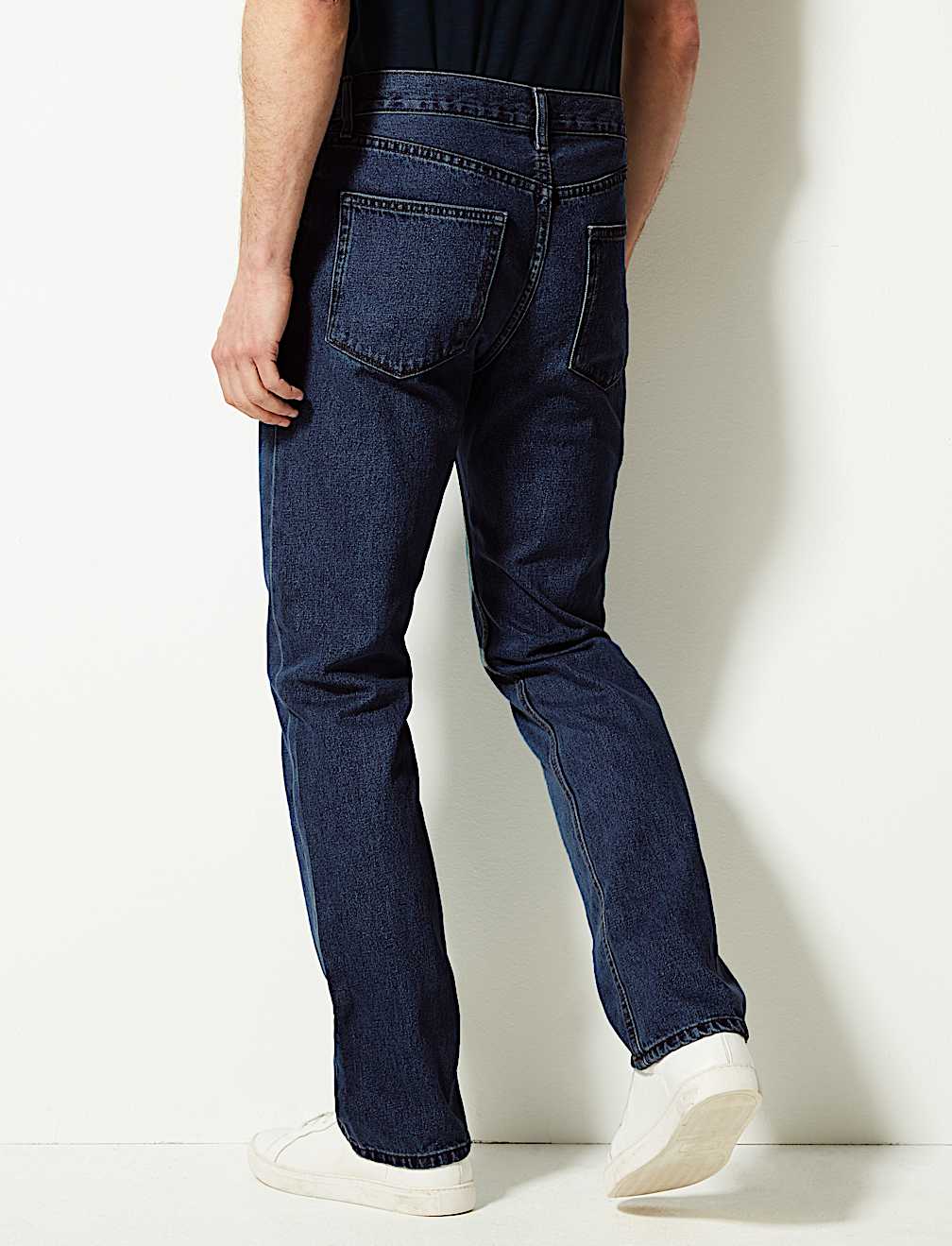 Pure Cotton Regular Fit Jeans