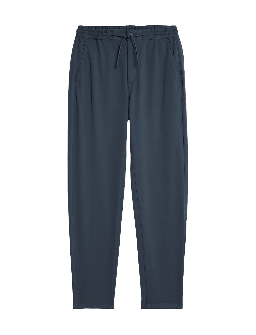 Tapered Fit Stretch Twill Trousers