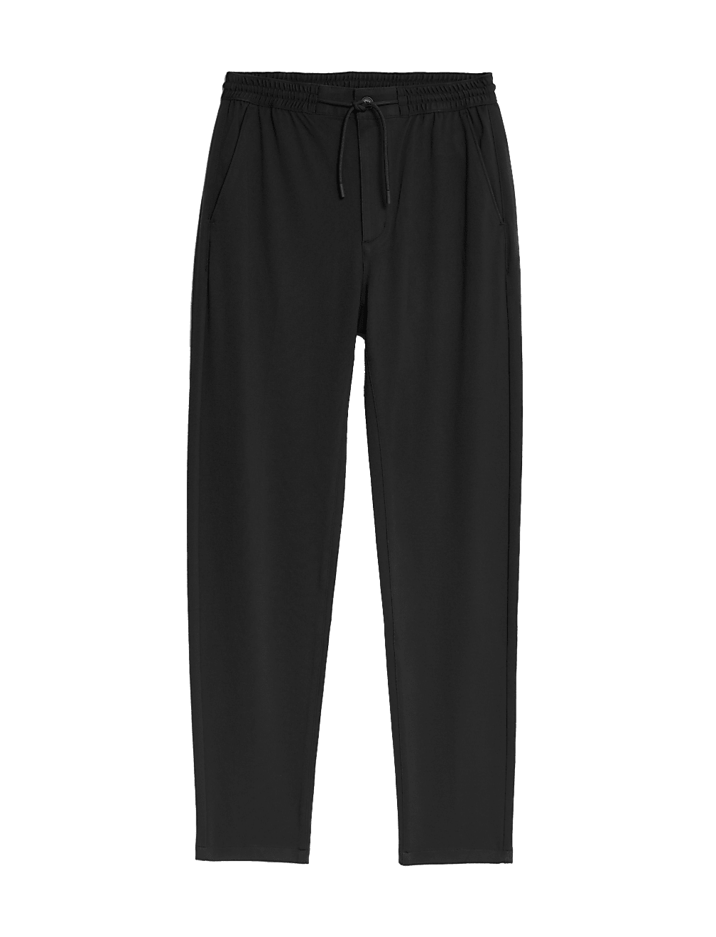 Tapered Fit Stretch Twill Trousers