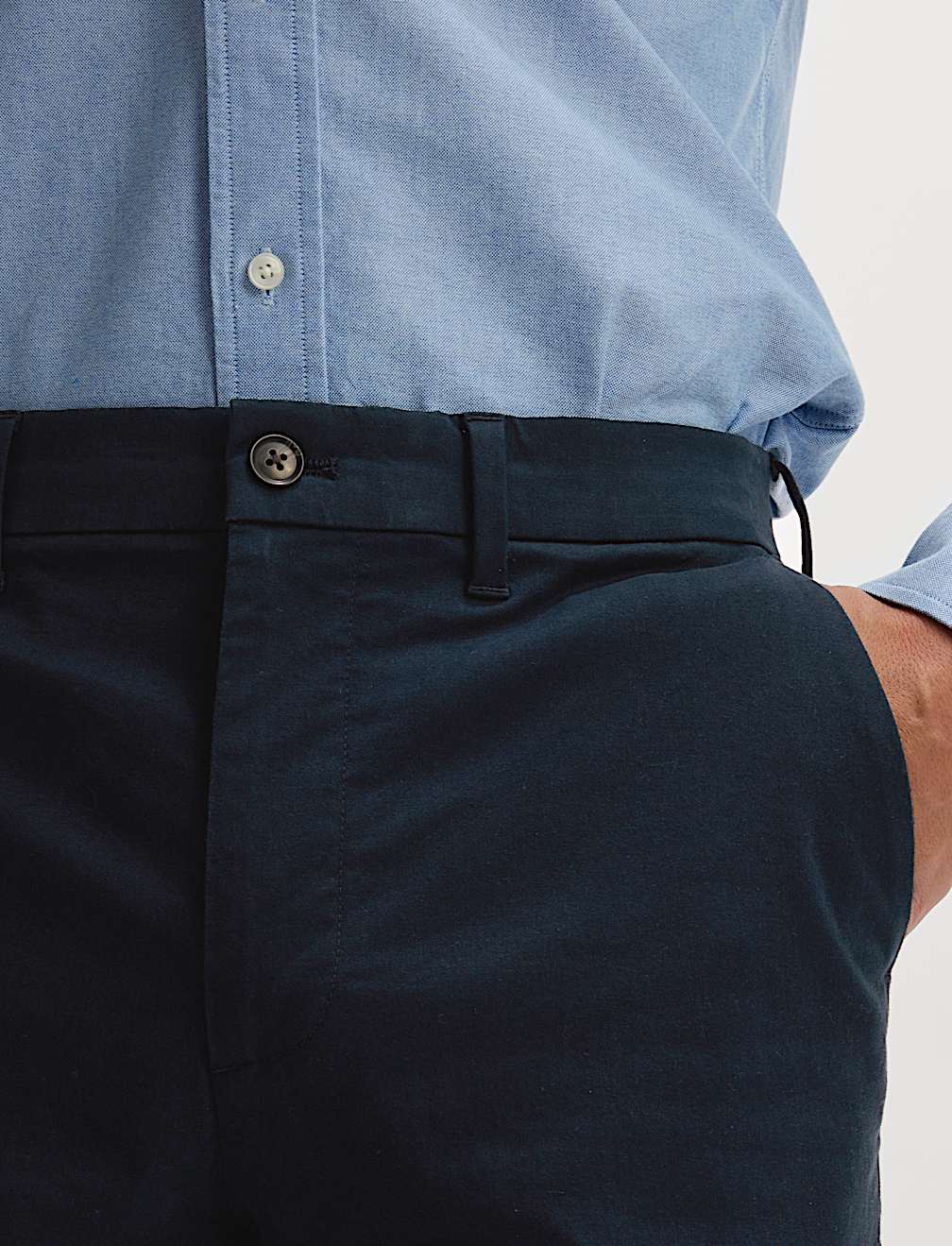 Loose Fit Stretch Chinos