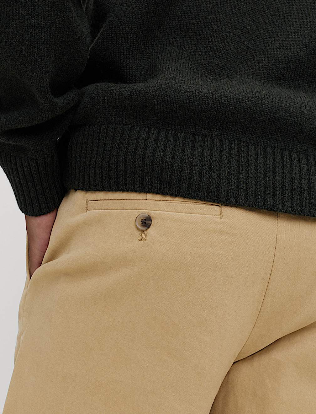 Loose Fit Stretch Chinos