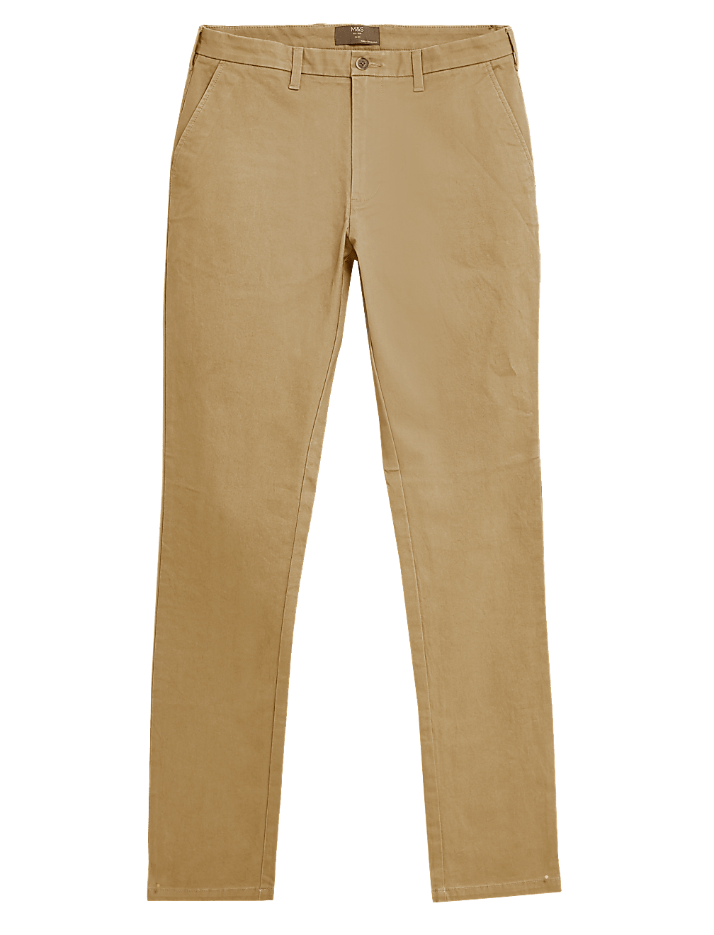 Shorter Length Slim Fit Stretch Chinos