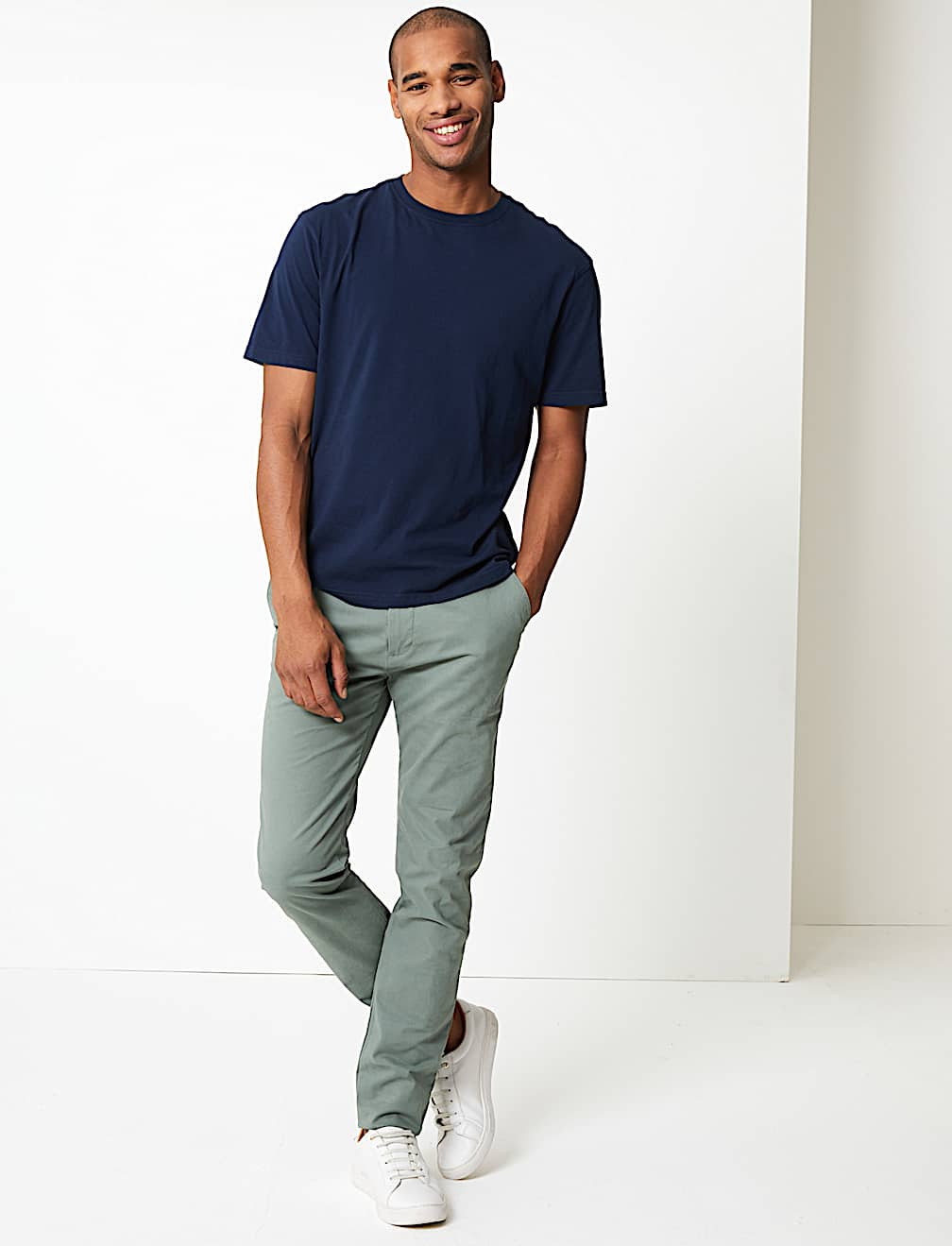 Skinny Fit Stretch Chinos
