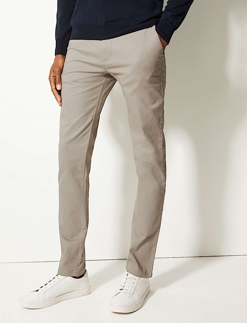 Skinny Fit Stretch Chinos
