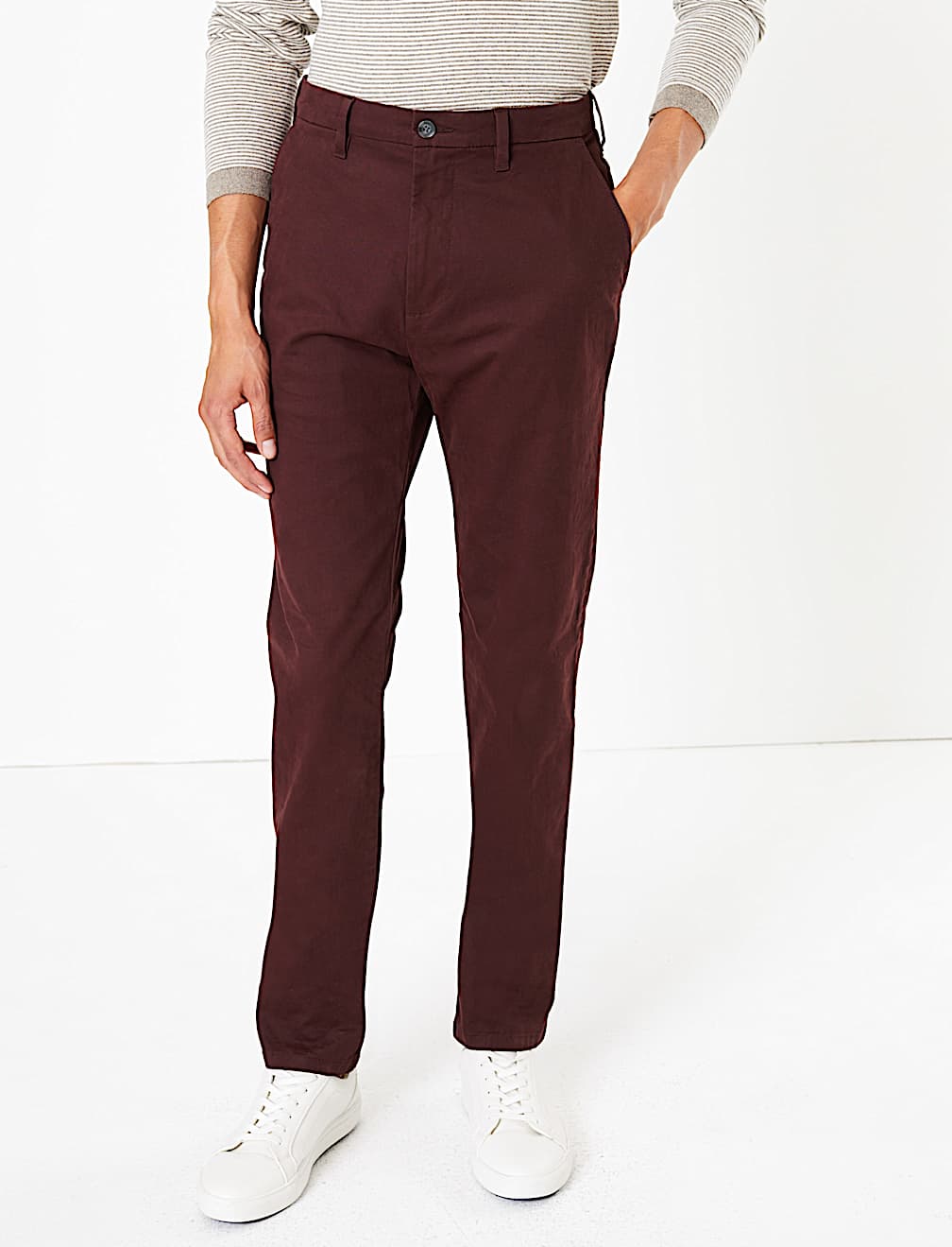 Skinny Fit Stretch Chinos