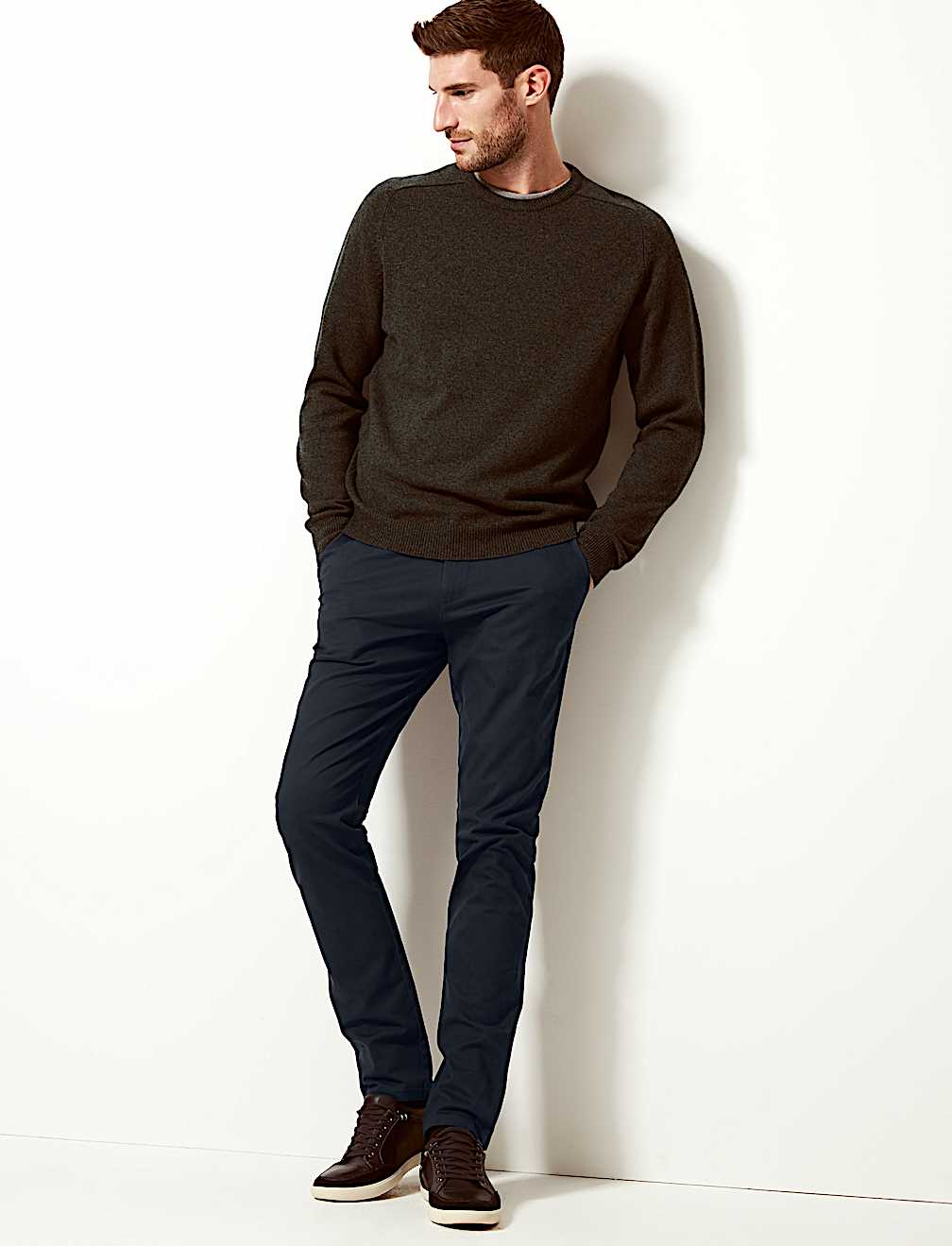 Slim Fit Stretch Chinos