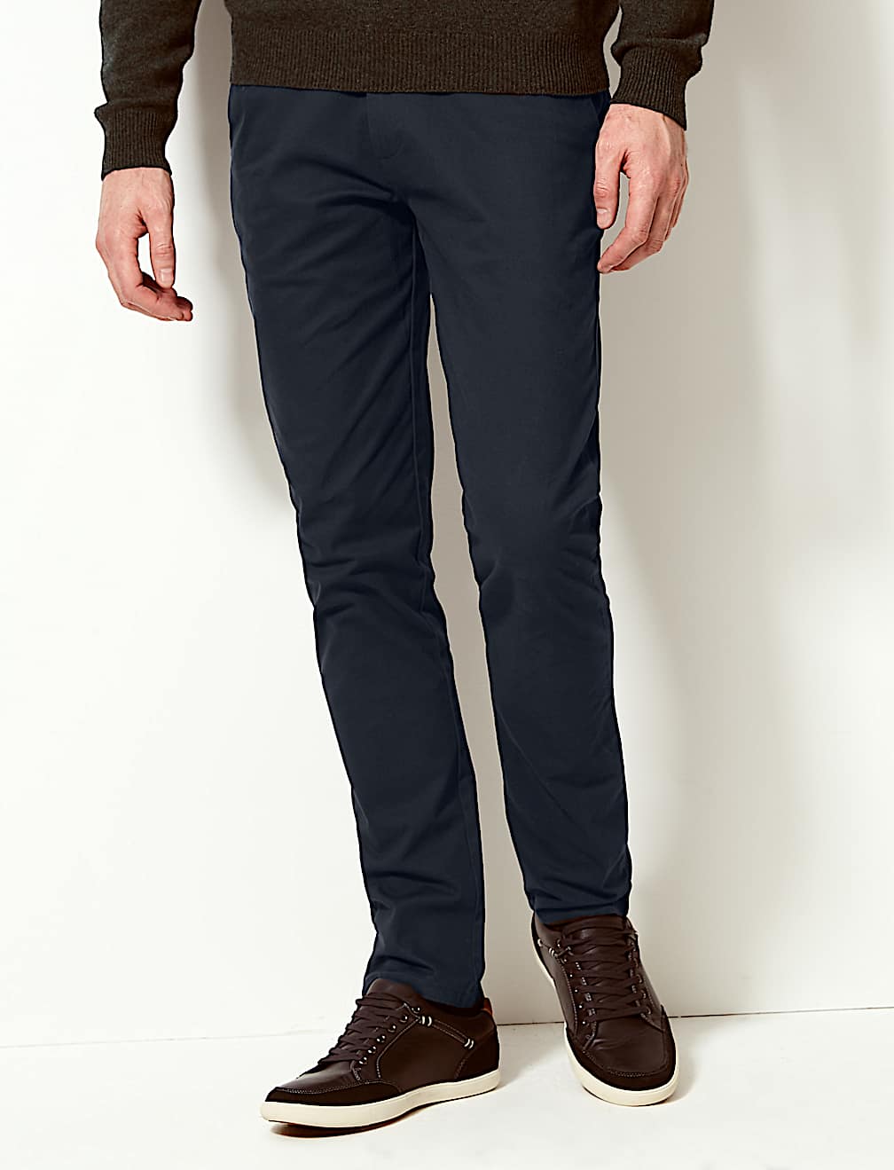 Slim Fit Stretch Chinos