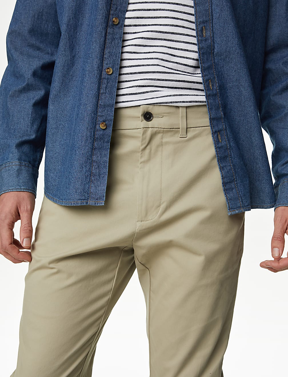 Slim Fit Stretch Chinos