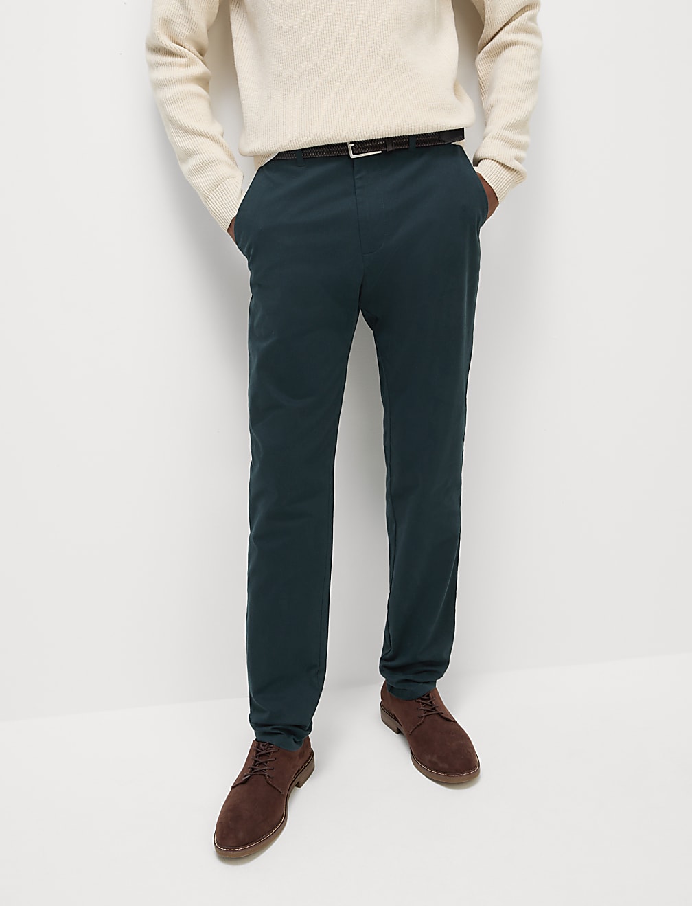 Slim Fit Stretch Chinos