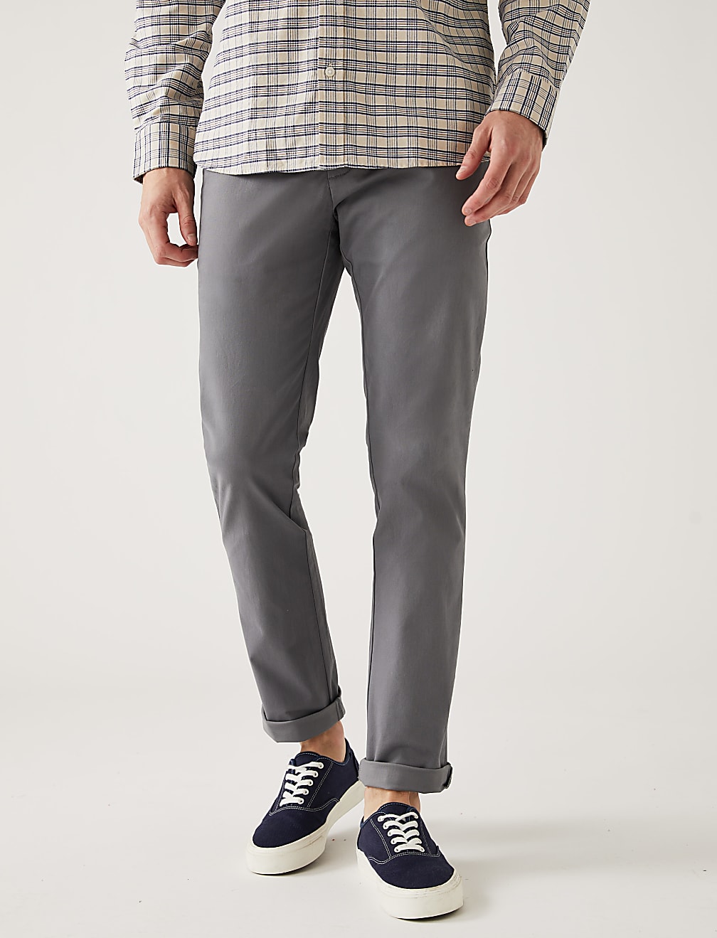 Slim Fit Stretch Chinos