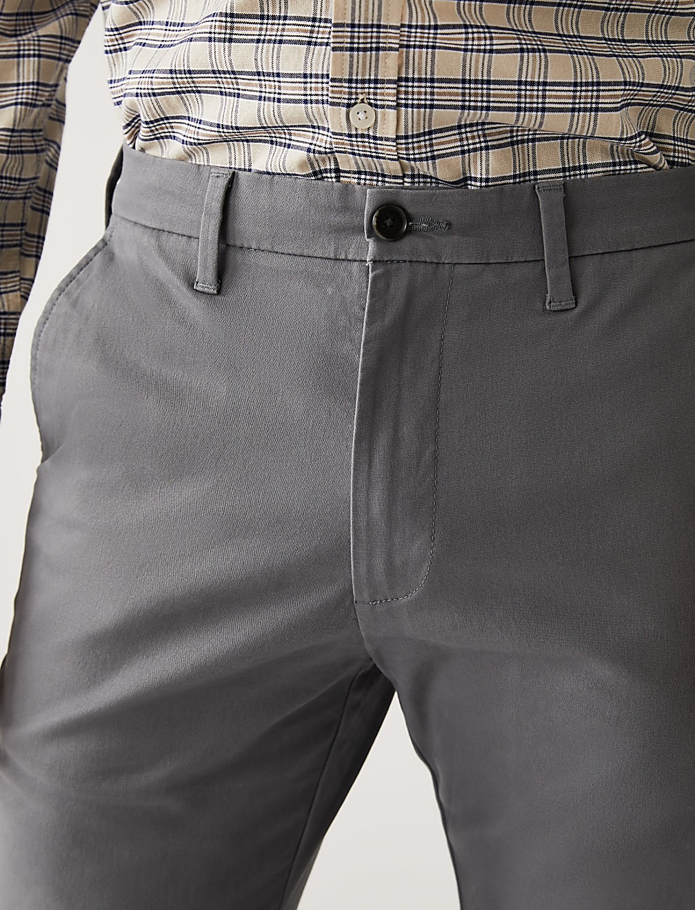 Slim Fit Stretch Chinos