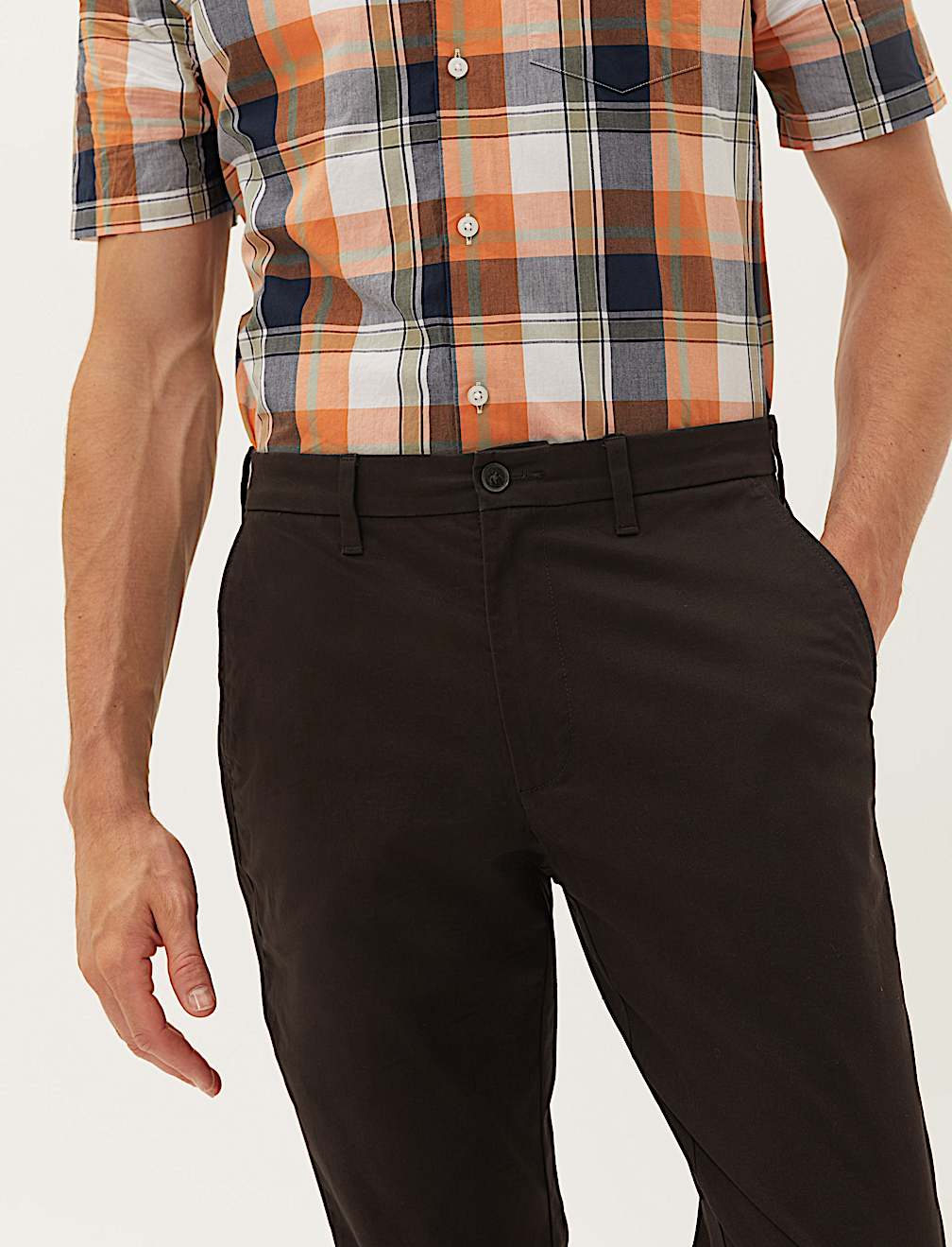 Slim Fit Stretch Chinos