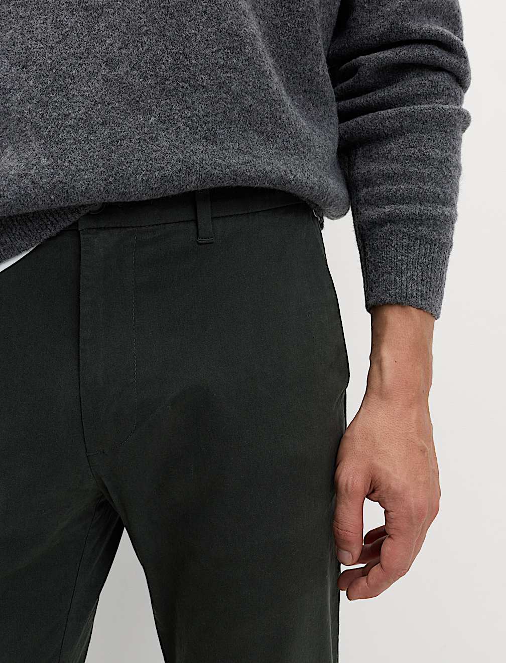 Slim Fit Cotton Rich Stretch Chinos