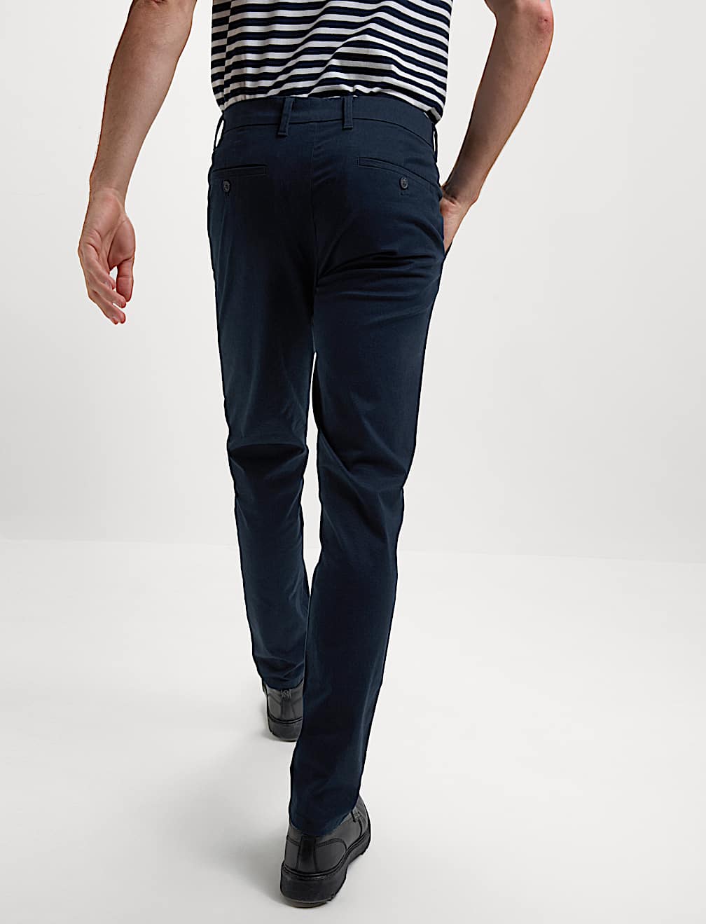 Slim Fit Cotton Rich Stretch Chinos