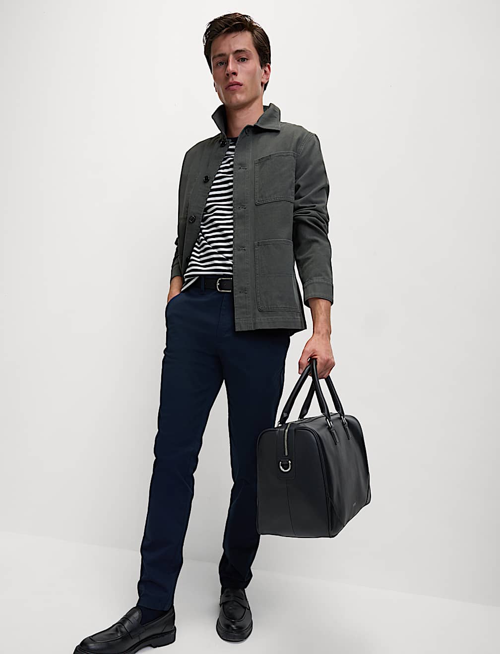 Slim Fit Cotton Rich Stretch Chinos