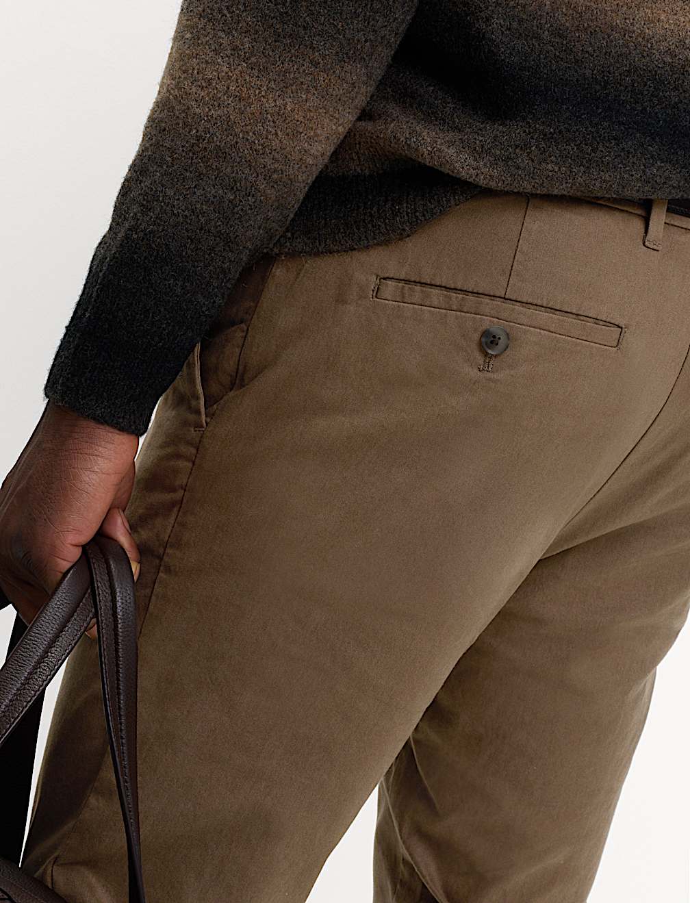 Slim Fit Cotton Rich Stretch Chinos