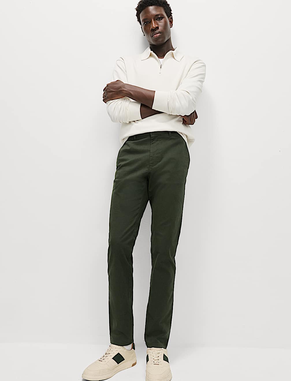 Slim Fit Stretch Chinos
