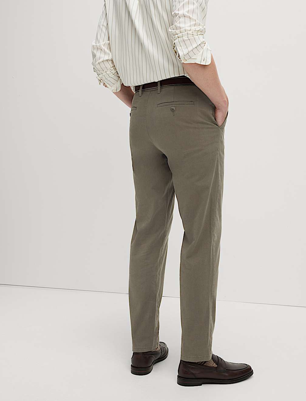 Regular Fit Stretch Chino