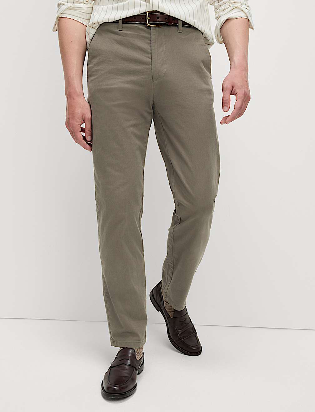 Regular Fit Stretch Chino