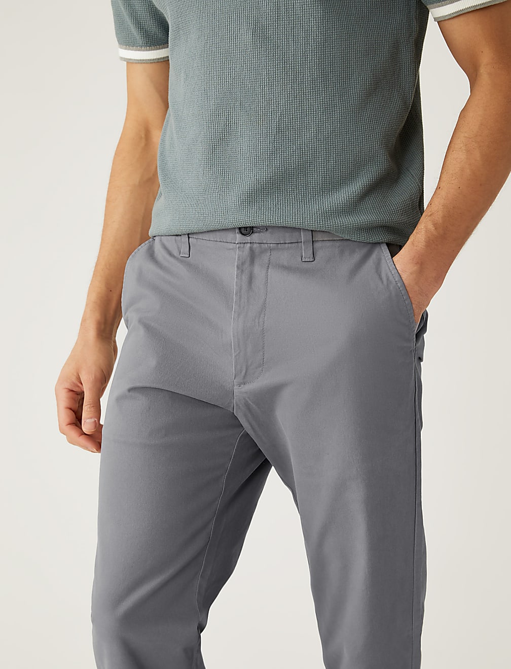 Regular Fit Stretch Chino