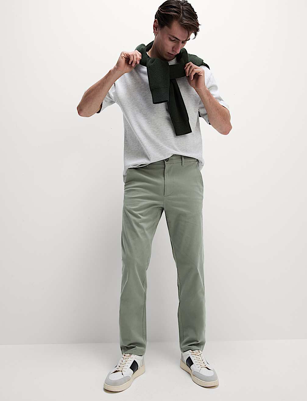 Regular Fit Stretch Chino