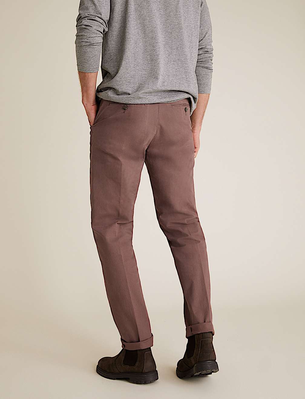 Regular Fit Stretch Chino