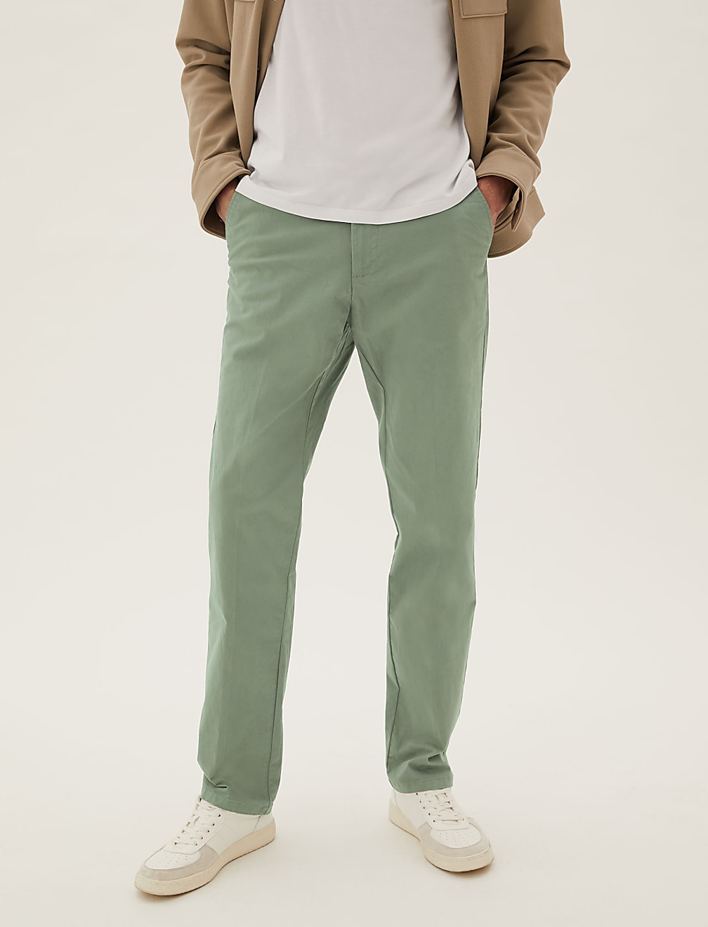 Regular Fit Stretch Chino